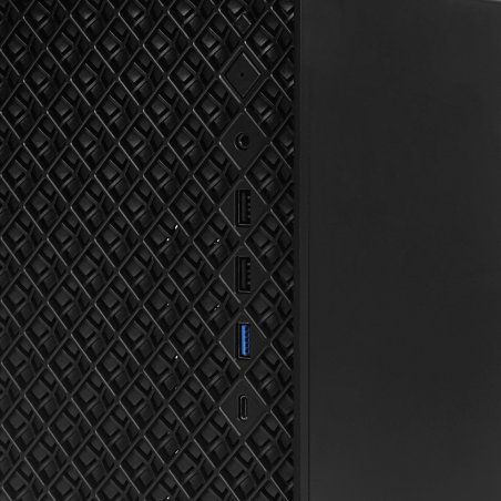 Компьютер IRU Tactio 520B6SB MT Ryzen 5 8600G (4.3) 16Gb SSD 512Gb RGr FreeDOS 2.5xGbitEth 450W черный (RUS) (2116631)