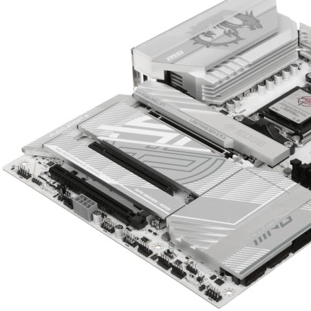 Материнская плата MSI MPG X870E EDGE TI WIFI, AM5, AMD X870E, 4xDDR5, 4xSATA, 4xM.2, 1xPCIe 5.0 x16, 1xPCIe 4.0 x4, 1xPCIe 3.0 x1, 1xHDMI (v2.1), 1xUSB-C 10Gbps, 1x5Gb LAN, Wi-Fi 7, Bluetooth 5.4, 2xUSB-C 40Gbps, 5xUSB-A 10Gbps, 4xUSB-A 2.0, 2x3.5 мм, S/P