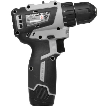 Дрель-шуруповерт аккумуляторная Интерскол ДА-10/12В 38 аккум. патрон:быстрозажимной (кейс в комплекте) (757.3.2.46)