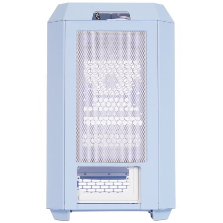 Компьютерный корпус Thermaltake The Tower 300 Hydrangea голубой без БП miniITX 8x120мм 6x140мм 2xUSB 3.0 audio bott PSU