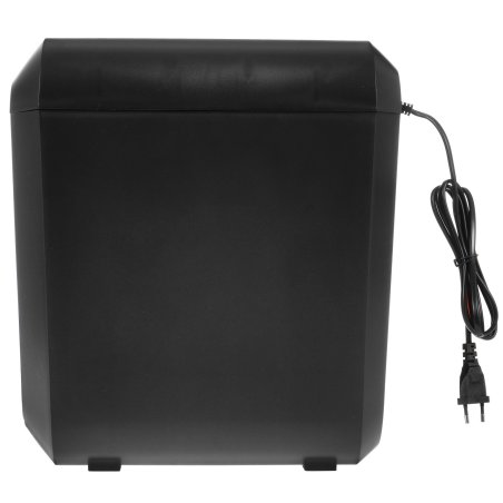 Шредер Fellowes PowerShred LX65 черный (секр.P-4)/перекрестный/10лист./22лтр./скрепки/скобы/пл.карты