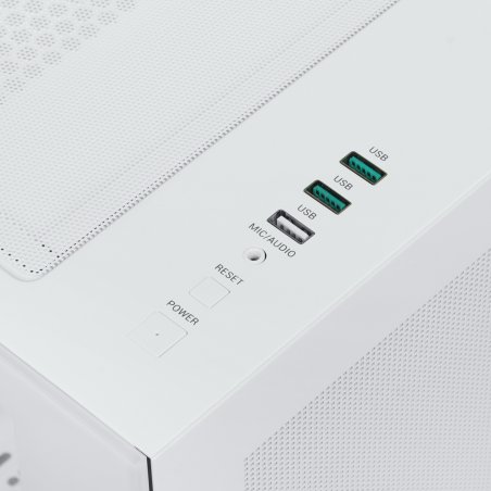 Компьютерный корпус Deepcool CG530 WH белый без БП ATX 2x120мм 2x140мм 2xUSB2.0 1xUSB3.0 audio bott PSU