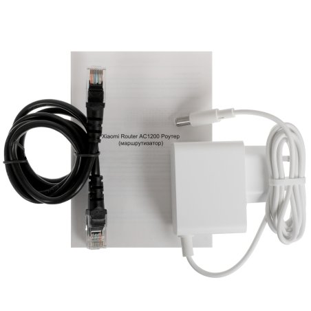 Роутер Wi-Fi Xiaomi Mi Router AX1500 RD12, 2.4/ 5 ГГц, до 1.5 Gbит/с, LAN 3x1 Gbит/с, WAN 1x1 Gbит/с