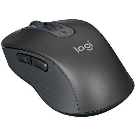 Мышь беспроводная Logitech Signature M650 графитовый, 4000 dpi, радиоканал, Bluetooth, USB, кнопки - 5