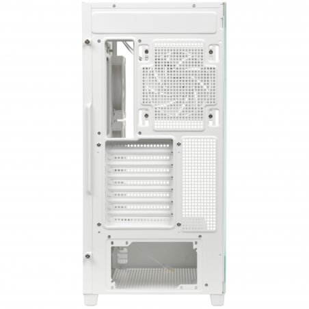 Компьютерный корпус Deepcool CG580 4F V2 без БП, боковое окно (панорама), 4x120мм ARGB PWM вентилятора, черный, ATX (R-CG580-BKADA4-G-2)