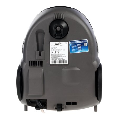 Пылесос Samsung VCC5241S3K/XEV черный/серый, 410/1800 Вт, уборка сухая, пылесборник мешок 2.4 л