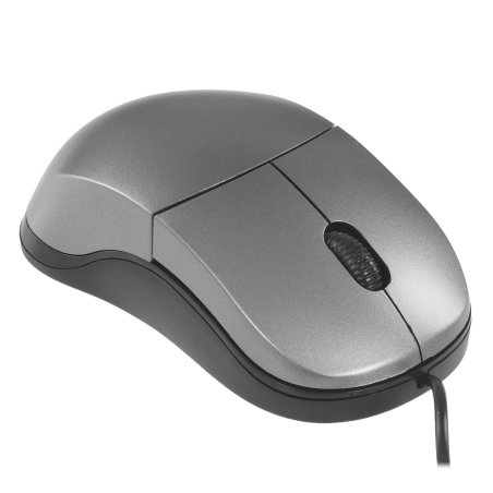 Мышь проводная Qumo Simple Office M92 черный, 1000 dpi, USB, кнопки - 3