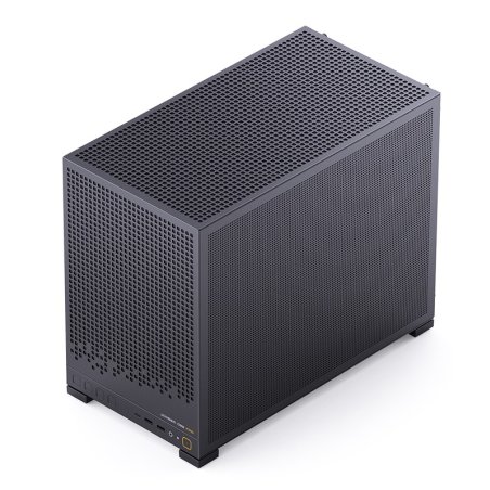 Компьютерный корпус JONSBO T8 PLUS Black без БП, боковые панели из закаленного стекла, mini-ITX, черный