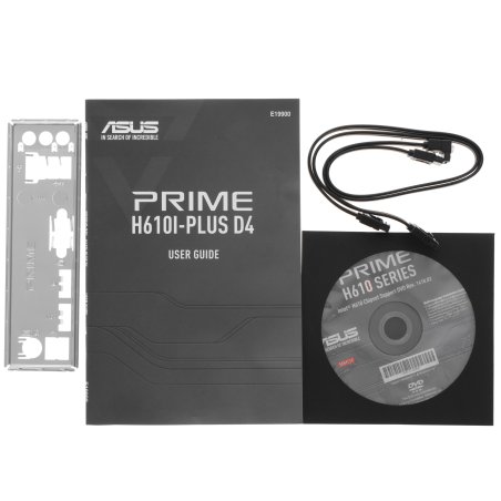 Материнская плата ASUS PRIME H610I-PLUS D4-CSM, LGA 1700, Intel H610, 2xDDR4, 4xSATA, 1xM.2 PCIe 3.0 x4, 1xPCIe 4.0 x16, 1xHDMI, 1xDP, 1xVGA, 2xUSB-A 3.2 Gen 1, 2xUSB-A 2.0, 1x 1Gb LAN, 3x3.5 мм, 7.1, Mini-ITX