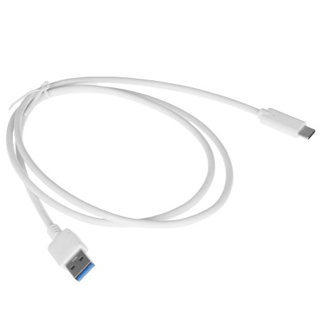 Кабель Bion USB 3.0 AM to Type-C cable (AM/CM), 1 m, белый. 5 Gbит/с . 3A (36W)