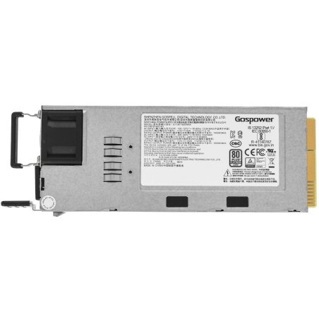 Серверный блок питания Gospower G1136-1600WNA  CRPS 1600W Redundant module (ШВГ= 73.5*39*185мм), 80 PLUS Platinum, Input 90-264Vac or HVDC (180-300V), OEM