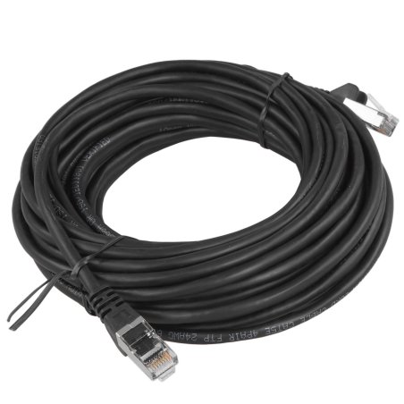 Патч-корд литой FTP кат.5e AOpen ANP522B-BK-10M (7/0.16) черный 10m