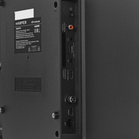 Телевизор Harper 75" 75U770TS черный LED
