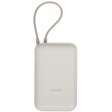 Портативный аккумулятор Xiaomi Power Bank 10000mAh (встроенный кабель) Tan GL