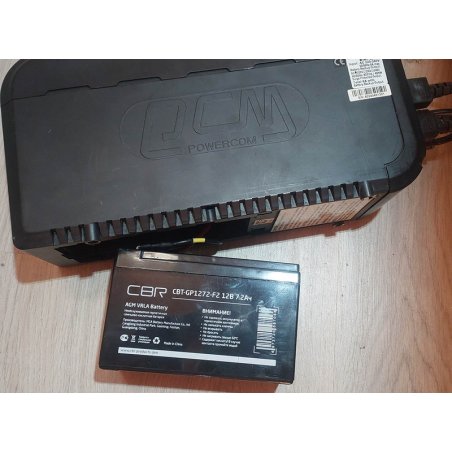 Аккумуляторная VRLA батарея CBR CBT-GP1250-F2 (12В 5А·ч), клеммы F2