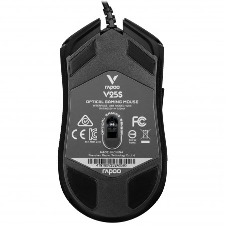 Игровая мышь проводная RAPOO VT200, цвет - черный (19846)