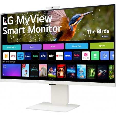Монитор 31.5" LG 32SR85U-W IPS 3840x2160, 60 Гц, 5 мс, 16:9, 400 кд/м2, 2xHDMI, 1хUSB-C, 3хUSB, белый