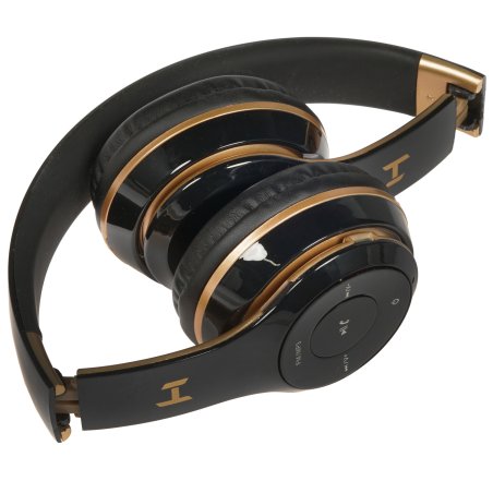 Наушники Harper HB-213 20-20000 Гц 88 дБ 32 Ом 200мА черный/золотой