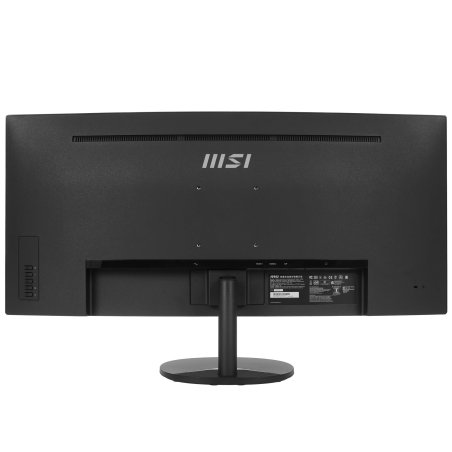 Монитор 34" MSI PRO MP341CQ VA 3440x1440, 100 Гц, 1 мс, 21:9, 300 кд/м², 2xHDMI 2.0b, DP 1.2a, 3.5 Jack, динамики (2x2 Вт), изогнутый экран (1500R), FreeSync, черный