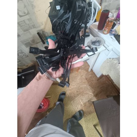 Блок питания ExeGate 1200PPH (EX292158RUS), 1200Вт, 80 PLUS Bronze, 120мм, черный