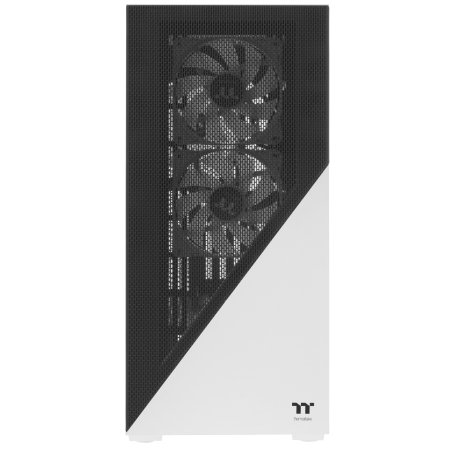 Компьютерный корпус Thermaltake Divider 300 TG ARGb белый без БП ATX 2x120мм 2xUSB 3.0 audio front door bott PSU