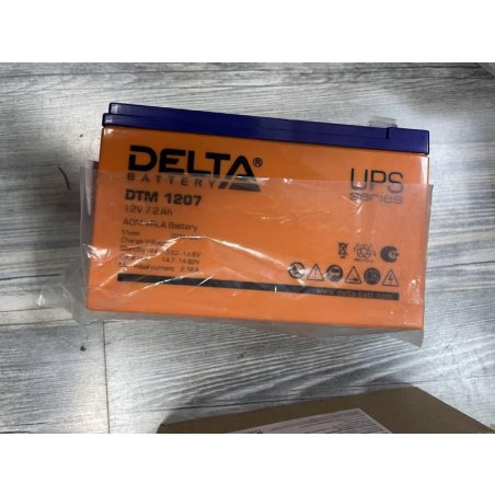 Батарея Delta DTM 1207 (12V, 7.2Ah)