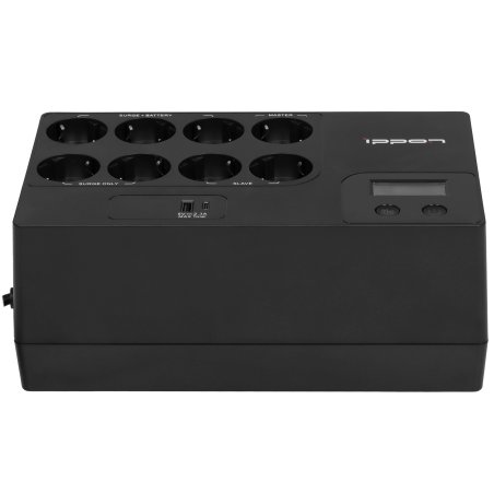 Источник бесперебойного питания Ippon Kirpich 1050 600Вт 1050ВА черный