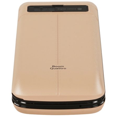 Мобильный телефон BQ 2455 Boom Quattro золотистый