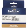 Картридж струйный для принтеров Brother PL-LC1240С MFC-J6510DW/6710DW/6910DW/DJ525 Cyan водн ProfiLine