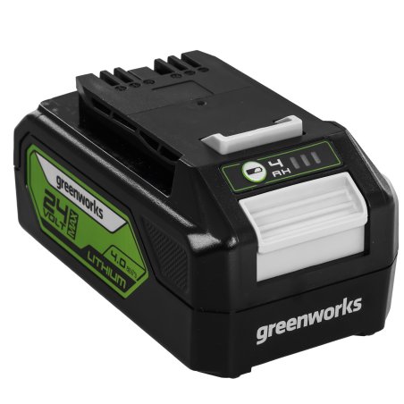 Аккумулятор Greenworks G24B4II 24v, li-ion, 4 А·ч, пиковый ток 55А [2938407]