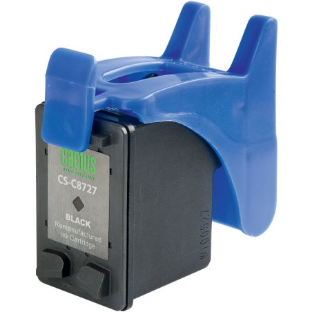 Картридж струйный Cactus CS-C8727 №27 черный (20 мл) для HP DeskJet 3320, 3420, 3520, 3535, 3550, 3645, 3650, 3740, 3840, 5150, OfficeJet 4211, 4251, 4311, 4352, 5600, 5610, PSC 1310, 1340, 1350
