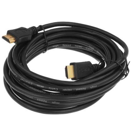 Кабель Cablexpert HDMI CC-HDMI4L-15, 19M/19M, v2.0, серия Light, позол.разъемы, экран, 4.5м, черный, пакет