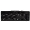 Клавиатура проводная Oklick 170M черный USB (855272)