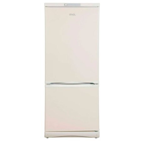 Холодильник Stinol STS 150 E бежевый двухкамерный 191/72л морозилка снизу