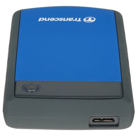 Внешний HDD 2.5" Transcend StoreJet 25H3, 4TB, USB 3.2 Gen 1 Type-A, 5400 rpm, синий