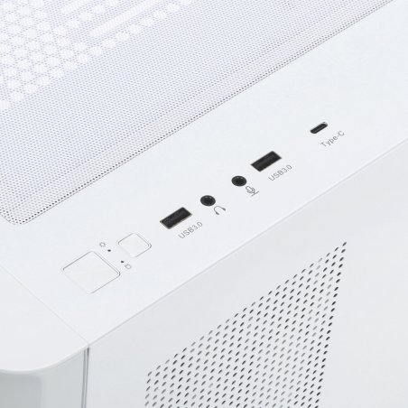 Компьютерный корпус Ocypus Iota C50 WH Curve ARGB Digital (Iota-C50-WHD300CD-GL)