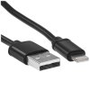 Кабель Cablexpert для Apple CC-S-APUSB01Bk-0.5M, AM/Lightning, серия Silver, длина 0.5м, черный, блистер