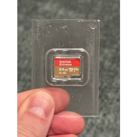 Флеш карта microSD 64Gb SanDisk microSDXC Class 10 UHS-I A1 C10 V30 U3 Extreme 170Mb/s