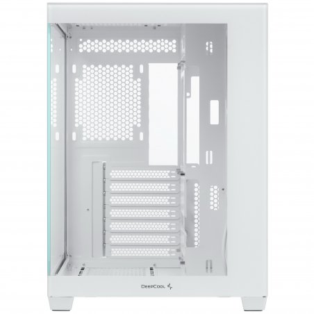 Компьютерный корпус Deepcool CG530 WH белый без БП ATX 2x120мм 2x140мм 2xUSB2.0 1xUSB3.0 audio bott PSU