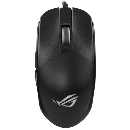 Мышь проводная ASUS P518 ROG STRIX IMPACT III черный, 12000 dpi, USB, кнопки - 5