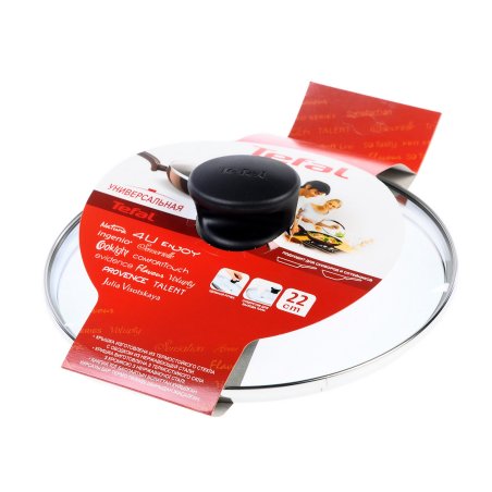 Крышка Tefal 04090122 d=22 см руч. черная (9100004179)