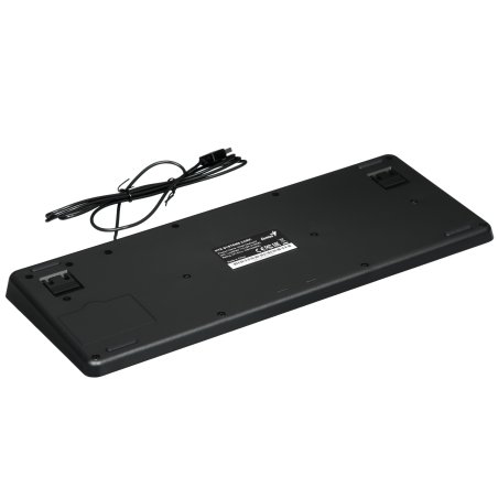 Клавиатура проводная Genius LuxeMate 110, USB, черный