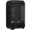 Компьютерный корпус Thermaltake The Tower 100 черный без БП ATX 2x120мм 2xUSB 3.0 1xUSB3.1 audio bott PSU
