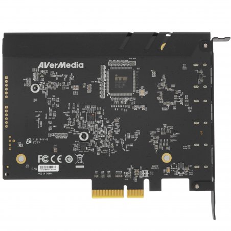Карта видеозахвата Avermedia Live Gamer DUO, PCI-Express x4 Gen 2, 2xHDMI, 2160p60 HDR, (GC573), RTL