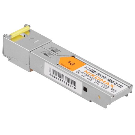 Модуль SFP GIGALINK GL-OT-SG06SC1-1550-1310-B, WDM, 155Mb/1,25Gb/s одно волокно SM, SC, Tx:1550/Rx:1310 нм, 6 дБ до 3 км