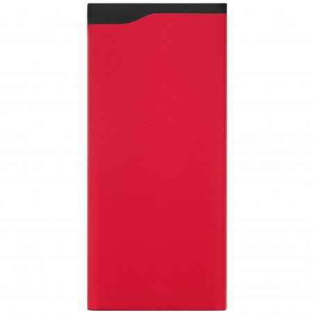 Портативный аккумулятор OLMIO QL-10, 10000mAh, 22.5W, QuickCharge3.0/PowerDelivery, LCD, красный,