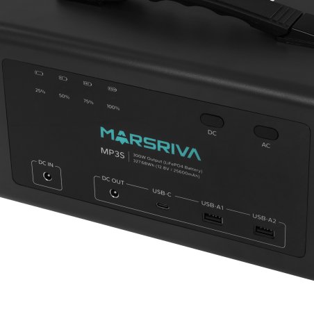 Умный онлайн-ИБП, 2 кВА, батарея 4*12 В/9 А·ч MARSRIVA