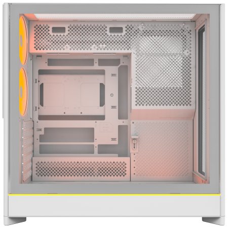 Компьютерный корпус Montech HS01 PRO белый без БП ATX 5x120мм 2xUSB 3.0 1xUSB3.1 audio