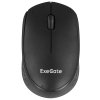 Мышь беспроводная ExeGate Professional Standard SR-9021 черный, 1200 dpi, радиоканал, USB, кнопки - 3