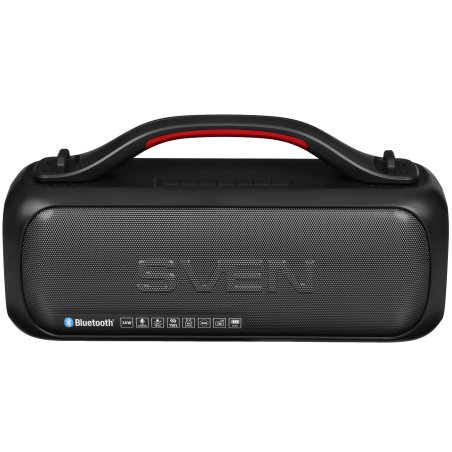 Мобильные колонки Sven PS-360 2.0 черные 2x12W Bluetooth